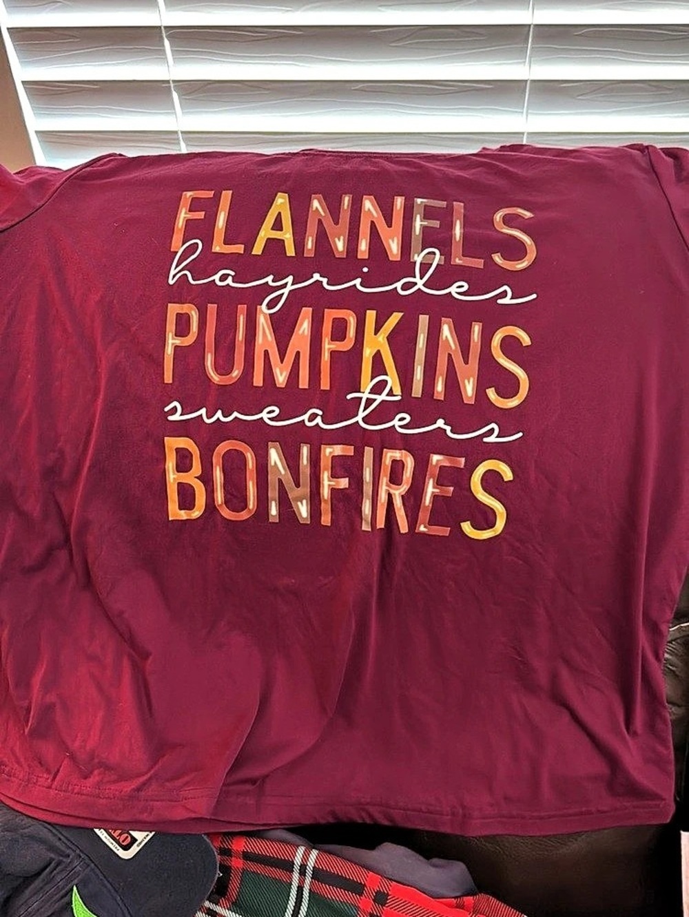 Pumpkin Graphic Short Sleeve Tee in Red